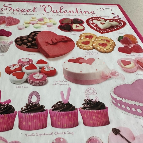 EUROGRAPHICS 1000pc Sweet Valentine cakes/desserts puzzle - Picture 9 of 9